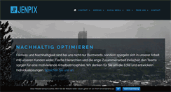 Desktop Screenshot of jenpix.de